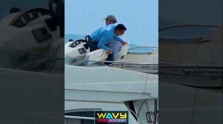 Passenger gets sea sick at Haulover Inlet | Wavy Boats