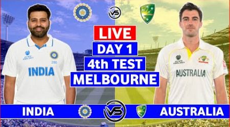 India vs Australia 4th Test Day 1 Live | IND vs AUS 4th Test Live Scores &amp; Commentary