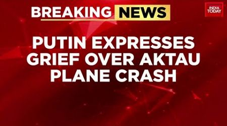 Russian President Vladimir Putin Expresses Grief Over Kazakhstan Plane Crash, Sends Medical Support