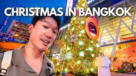 Christmas is CRAZY in Bangkok Thailand! [Night Walking Tour]