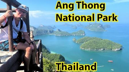 Breathtaking view over PARADISE: Ang Thong National Park Part 2. Best 4K Day Trip from Koh Samui