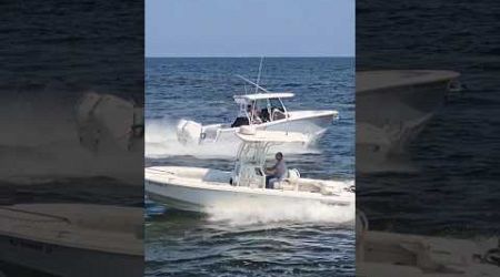 Blackfin &amp; Everglades Boats Make A Manasquan Inlet Pass