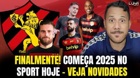 FINALMENTE! 2025 COMEÇA HOJE NO SPORT RECIFE! TEM NOVIDADES DE REFORÇOS HOJE? VEJA TUDO AQUI