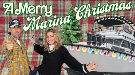 Decorating Our Yacht For The Holidays (Using Only Thrift Finds!)