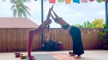 Йога с партнером. Парная йога. Russian/English | Koh Samui | Yoga Festival