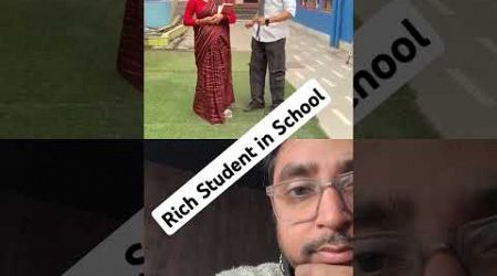 Rich Students in school #funny #comedy #entertainment #school #teratrigun #schoollife #richstudent