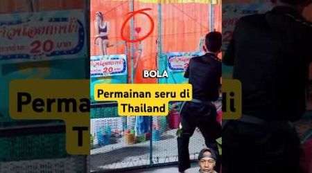 Permainan seru di Thailand ⁉️ #clawmachine #pasarmalam #funny #shorts @djoeniar