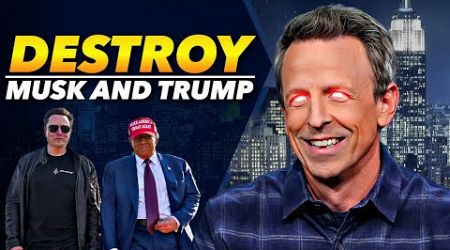 Late Night TV Comedians HATE Trump and Elon: DOUBLE DOWN on Politics - FAILING Ratings Hurt Worse!