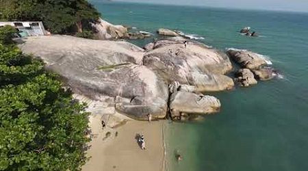 Drone Footage 4K (Edited, With Music). Thailand, Koh Samui, Hin Ta Hin Yai