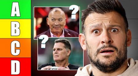 RANKING International RUGBY HEAD COACHES | RASSIE, EDDIE, GATLAND...