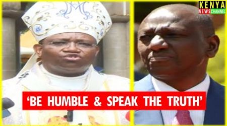 NO NONSENSE Bishop Muheria Tough Christmas Message to Leaders in Ruto&#39;s Government