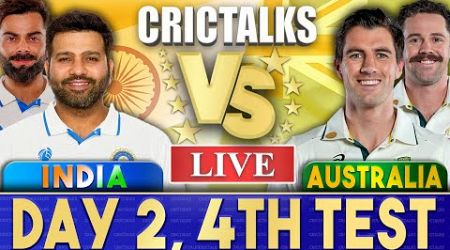 Live: IND vs AUS, DAY 2 - 4th Test, MCG | Live Scores &amp; Commentary | India vs Australia