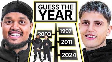 CHUNKZ &amp; GARNACHO GUESS THE YEAR QUIZ | THE TIMELINE