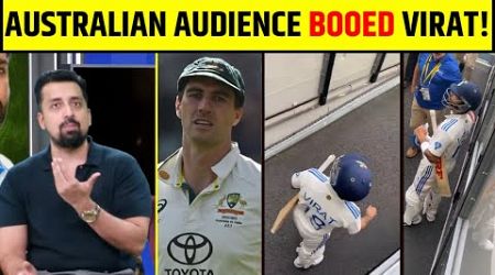 AUSTRALIAN AUDIENCE BOOED VIRAT KOHLI, IND VS AUS 4TH TEST MATCH