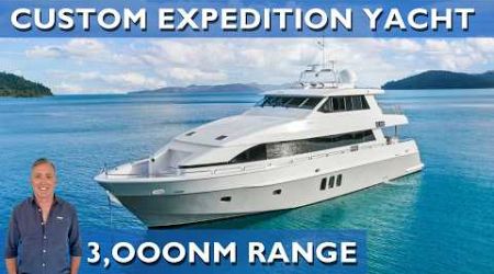 2013 custom expedition yacht refitted in 2022 yacht tour.