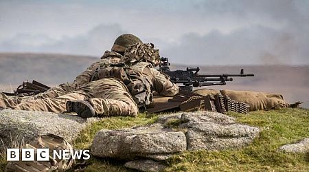 Machine guns and pistols among firearms lost by MoD