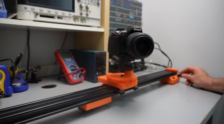 DIY Camera Slider Moves And Rotates For Slick Shots