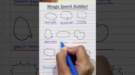 Are You Reading Manga Speech Bubbles Right?! #esl #knowledge #education #english #englishtips #fun