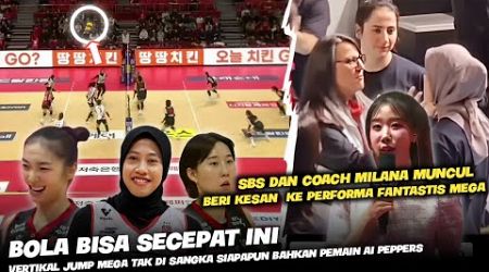 &quot;Vertikal Jump, Kejutkan Semua Pemain Ai Peppers..&quot;!!SBS Sport &amp; Ibu Gia Heran Kekuatan Pukuln Mega