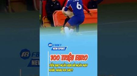 100 Triệu Euro: Tiền Đạo Ngày Xưa và Ngày Nay Khác Nhau Ra Sao? #bongda #tinbongda #bale #shorts