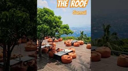 The Roof Samui #thailand #kohsamui #travel #rooftop #views #bars #holiday