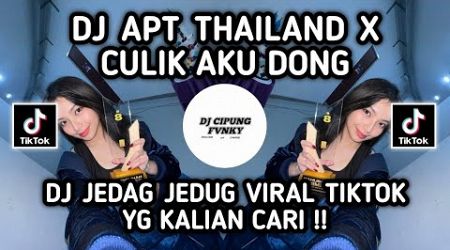 DJ APT THAILAND X CULIK AKU DONG X MELODY SALEHO X BARCELONA VIRAL TIKTTOK TERBARU