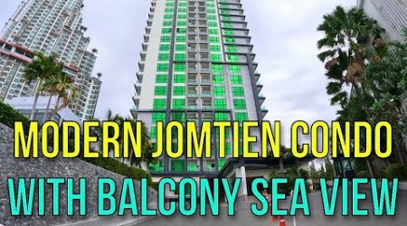 EXCELLENT LOCATION MODERN ONE BEDROOM PATTAYA CONDO NEAR JOMTIEN BEACH REVIEW DUSIT GRAND 15,000BHT