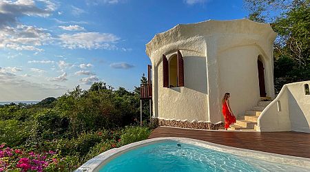 I spent 2 nights in an island villa off the coast of Africa with an open-air bathroom and personal infinity pool. It's the ideal honeymoon destination.