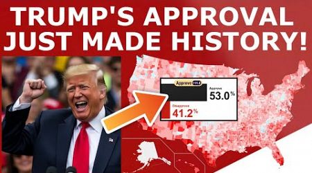 Trump&#39;s Approval SURGES as the Nation ZOOMS Right!