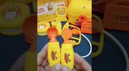 Satisfying with Unboxing &amp; Review Mini Yellow Duck Medical Doctor Playset ASMR