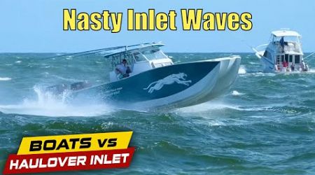 Nasty Inlet Waves Wreak Havoc | Boats vs Haulover Inlet