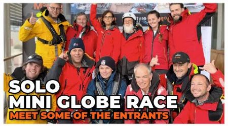 They are off today! Meet 11 out of 15 Mini Globe Race Skippers and the only Transat Entrant