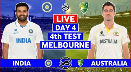 India vs Australia 4th Test Day 4 Live | IND vs AUS 4th Test Live Scores &amp; Commentary