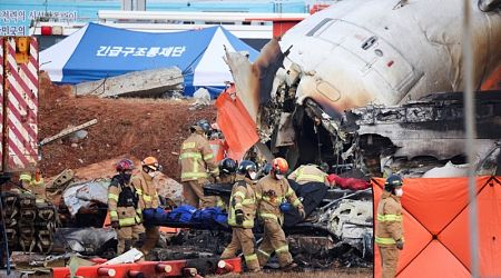 In photos: South Korea plane crash