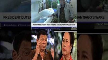 PRRD Dinalaw ang Burol ni Sen, Mirriam Santiago #duterte #prrd #dds #vpsara #politics #shorts