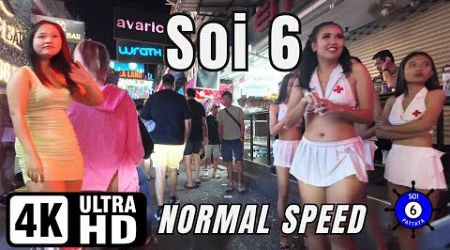 Soi 6.1 &amp; Soi 6 | Pattaya Thailand | 4K Ultra HD 60FPS