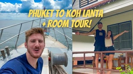 Phuket to Koh Lanta: Ferries, Hostels, and Our New Island Home!