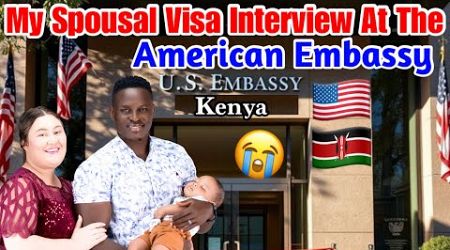 My Spousal Visa Interview At The American Embassy| Travel |Flight | Vlog | DITL |The Bichanga Family