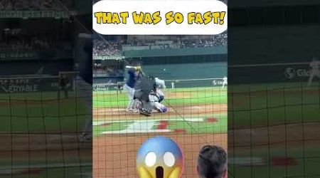 That Pitch Was SO Fast!