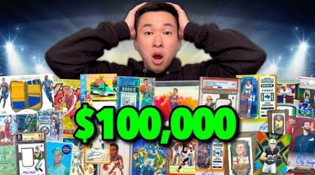 I BOUGHT OVER $100,000 IN SPORTS CARDS FOR MY BIGGEST HAUL EVER! 