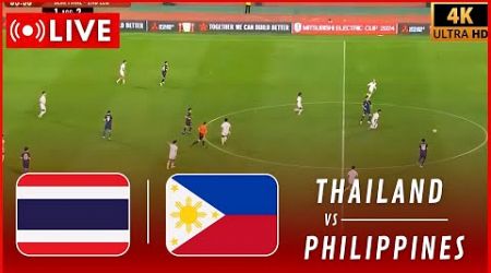 ⚽ LIVE : Thailand vs Philippines | Semifinal AFF Mitsubishi Cup Asean 2024 | eFootball Simulation