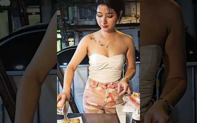 The Most Popular Roti Lady in Bangkok #streetfood #thaifood #food #shorts