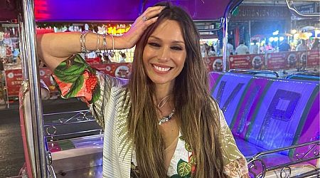 Pampita mostró desde Tailandia cuál será la bikini de la temporada