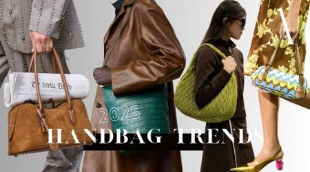 9 Handbag Trends That Ruled The Spring 2025 Runway | A FASHION