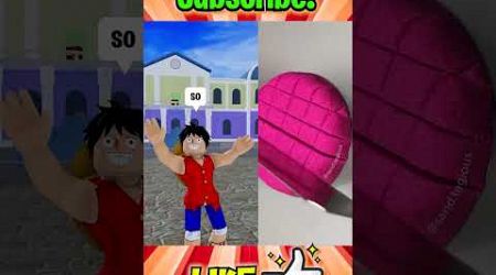 LUFFY&#39;S TOP SECRET got REVEALED with TIME TRAVEL in Blox Fruits! #shorts