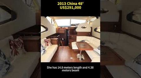 NO.180.The 48ft yacht was built in 2013. #yachtlife #yachting #yachtbrokerage #yacht #yachts