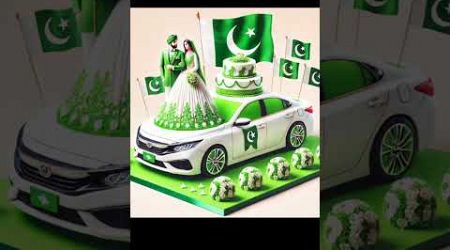 Pakistan Cake Ideas Pakistan Independence Day shorts video viral shorts javeria&#39;s lifestyle