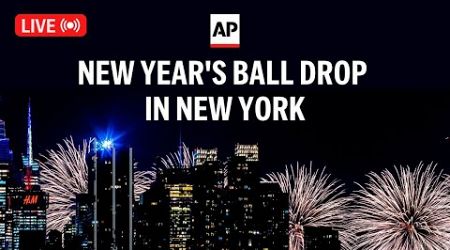 New Year’s countdown 2025: LIVE New York ball drop