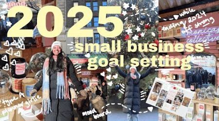 preparing for 2025 as a small business owner while doing a 52-day holiday market