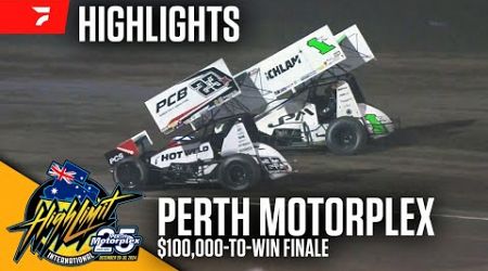 Larson vs. McFadden For $100K | High Limit International at Perth Motorplex 12/30/24 | Highlights